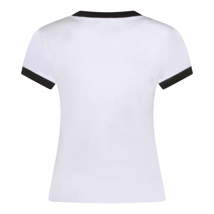 BRIGHT WHITE COTTON T-SHIRT 2