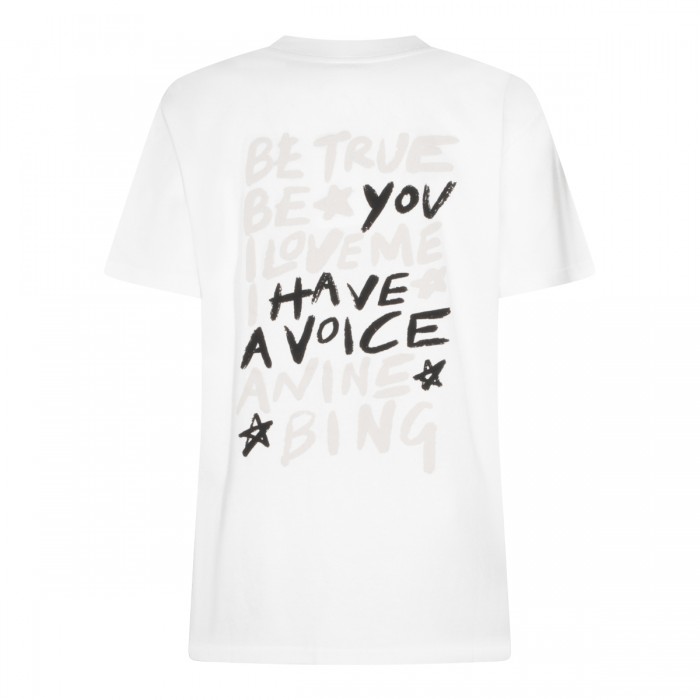 IVORY COTTON WALKER TEE 2