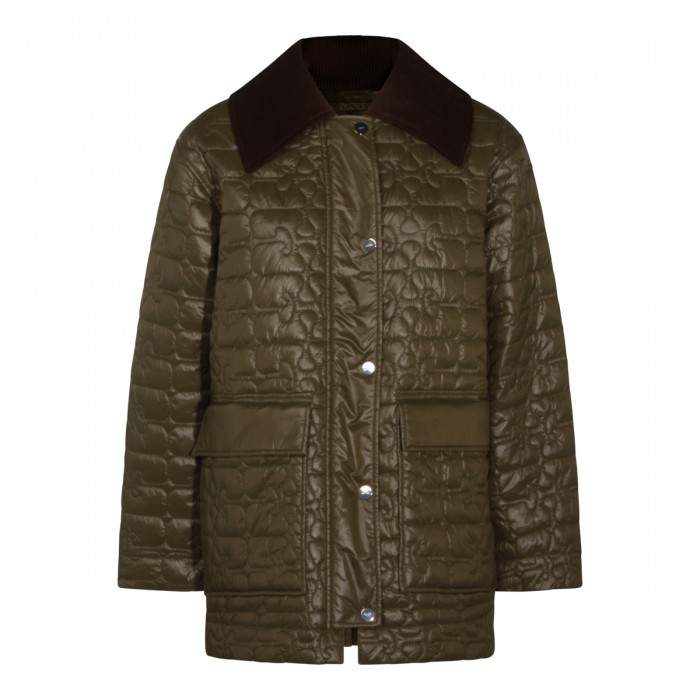 OLIVE GREEN DOWN JACKET