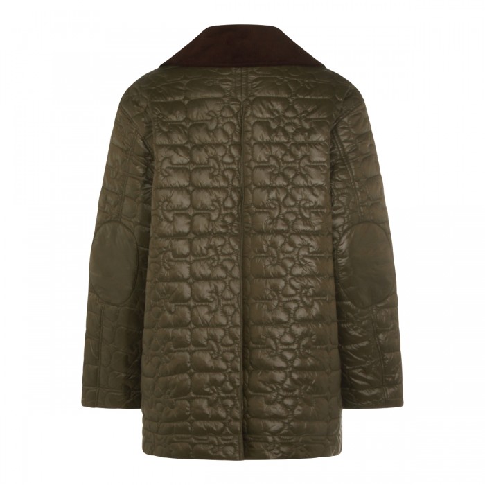 OLIVE GREEN DOWN JACKET 2