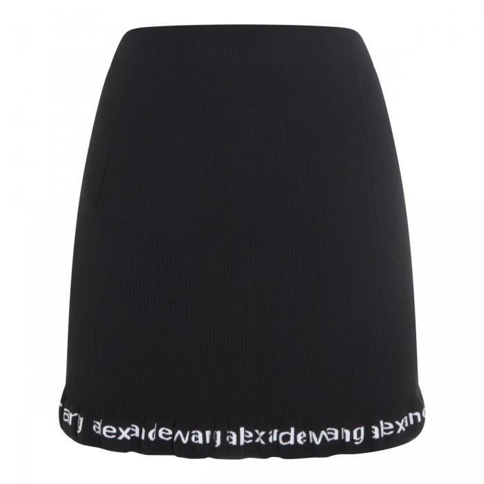 BLACK COTTON SKIRT 2
