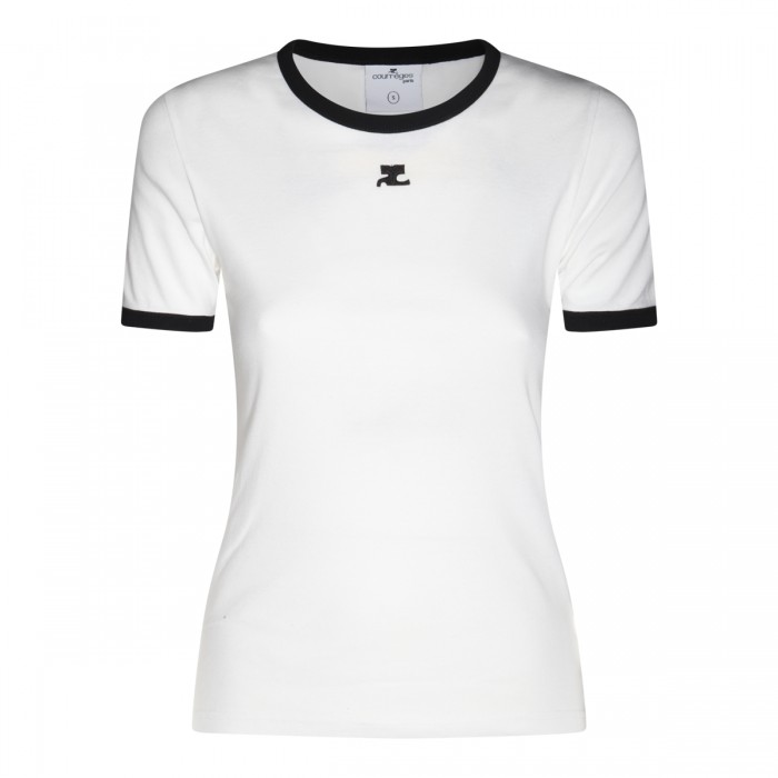 HERITAGE WHITE COTTON T-SHIRT