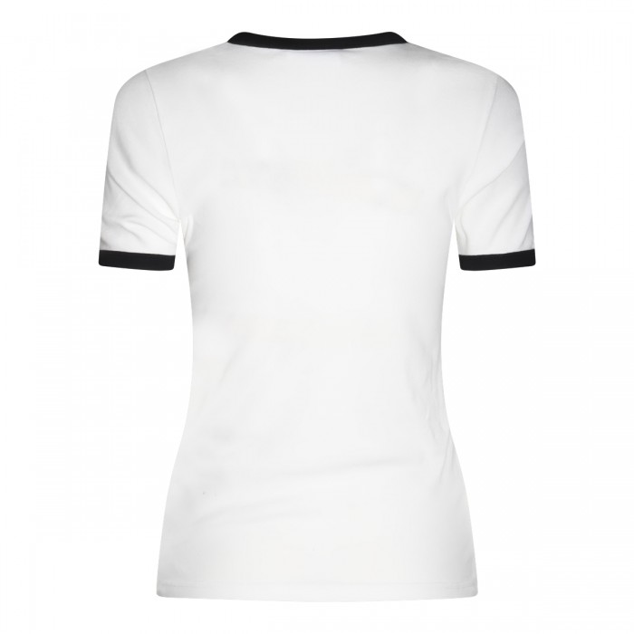 HERITAGE WHITE COTTON T-SHIRT 2