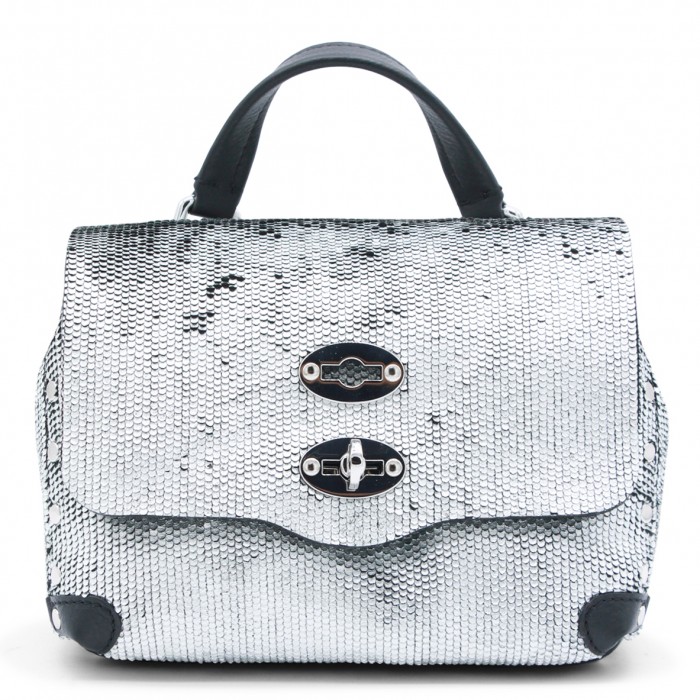 SILVER LEATHER POSTINA CBI...