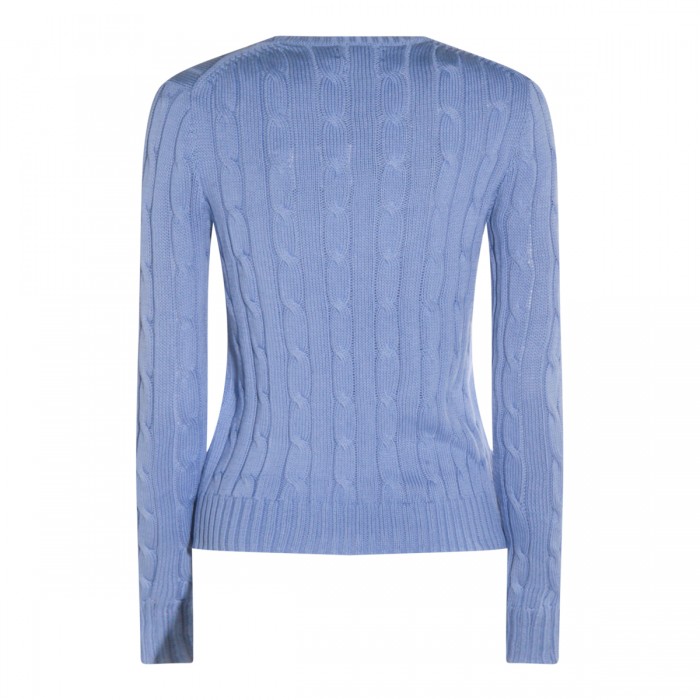 LIGHT BLUE COTTON KNITWEAR 2