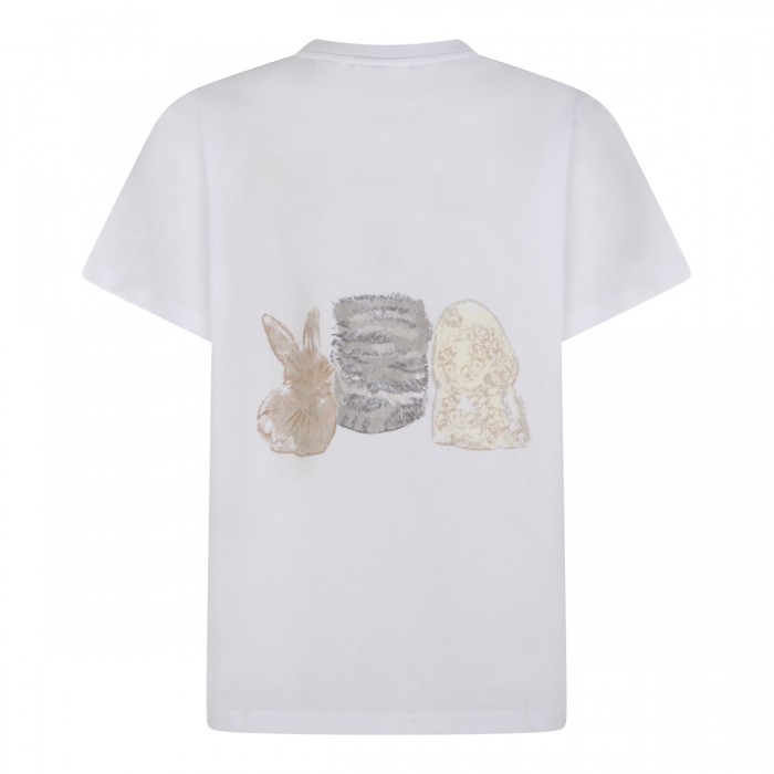 BRIGHT WHITE COTTON T-SHIRT 2