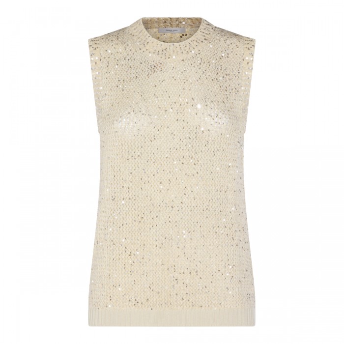 HERITAGE WHITE COTTON KNITWEAR