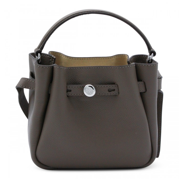 MUSHROOM LEATHER SATCHEL