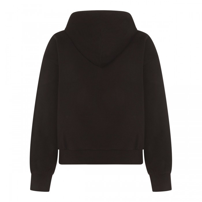 BLACK COTTON SWEATSHIRT 2