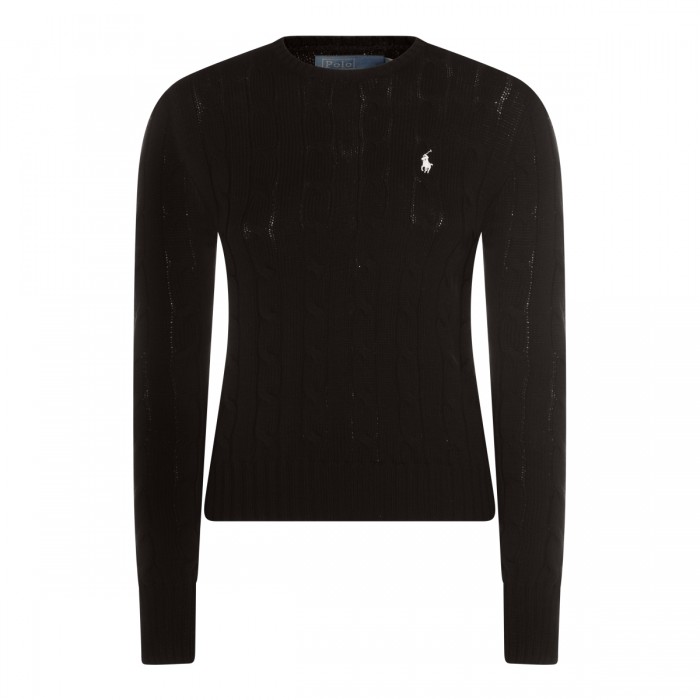 BLACK COTTON KNITWEAR