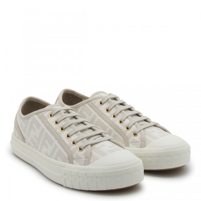 IVORY LEATHER SNEAKERS 2