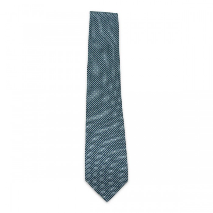 BLUE SILK TIE