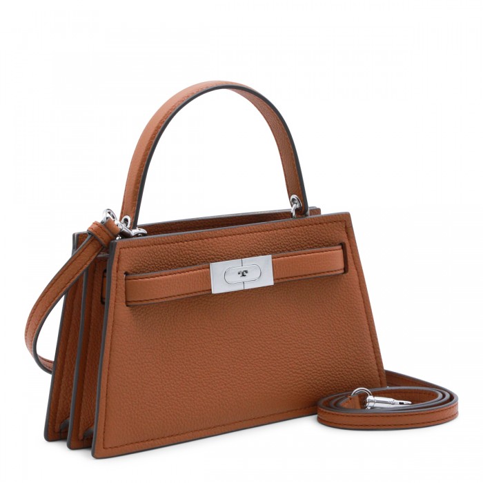 BOURBON LEATHER TOP HANDLE BAG 2