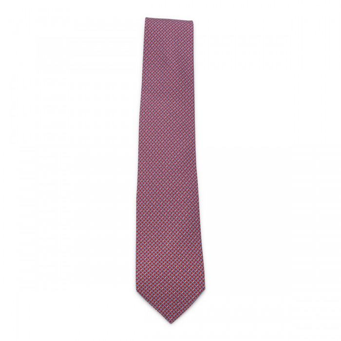 RED SILK TIE