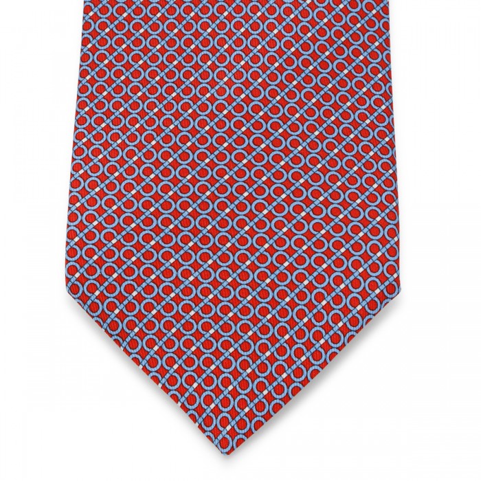 RED SILK TIE 2