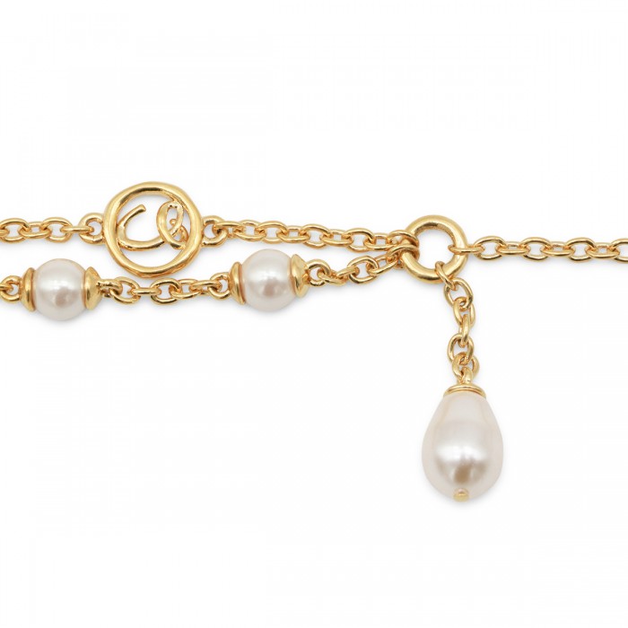 GOLD AND PEARLY BRAS BRACELET 2