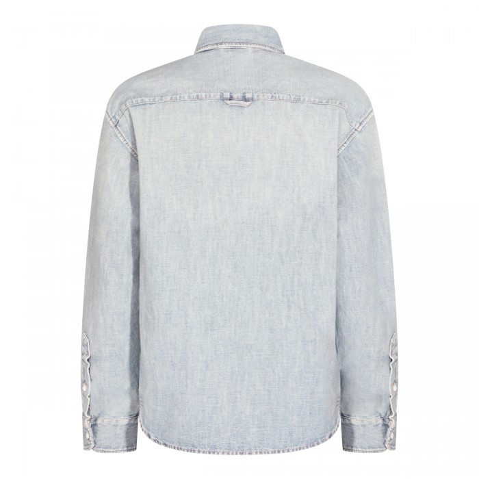 LIGHT BLUE COTTON SHIRT 2