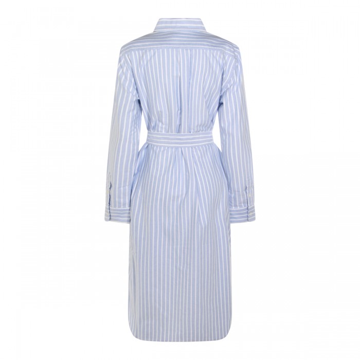 BLUE AND WHITE COTTON DRESS 2