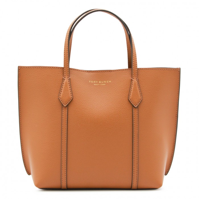 BROWN LEATHER TOTE