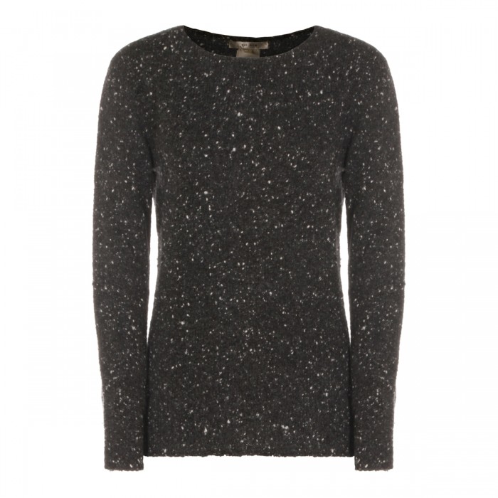 CHARCOAL MELANGE CASHMERE...