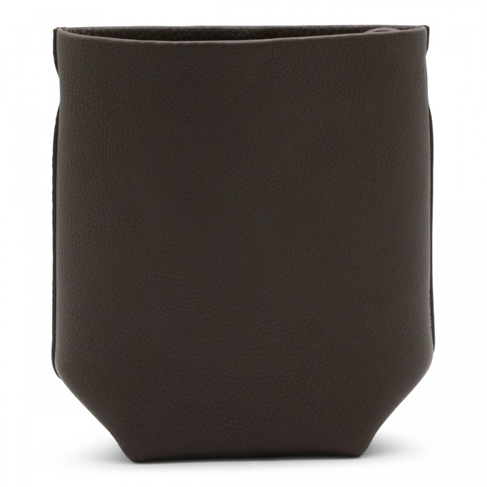 DEEP BROWN LEATHER N/S PARK... 2