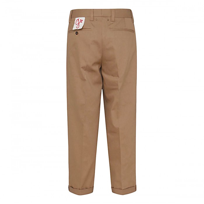 KHAHKI BEIGE COTTON PANTS 2