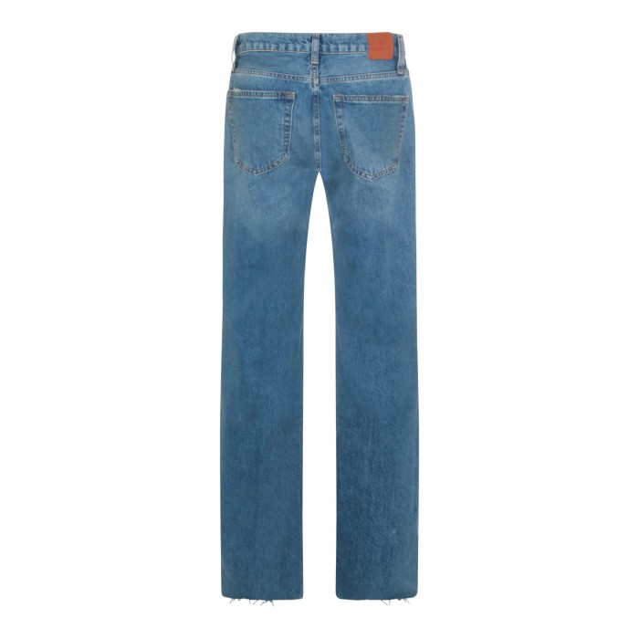 LIGHT BLUE COTTON JEANS 2
