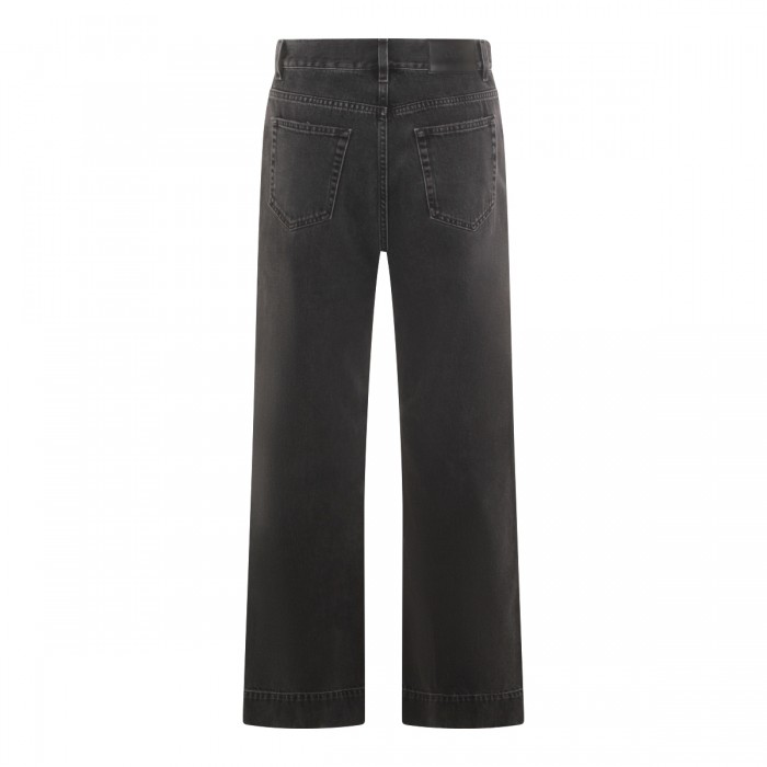 ASPHALT BLACK COTTON JEANS 2