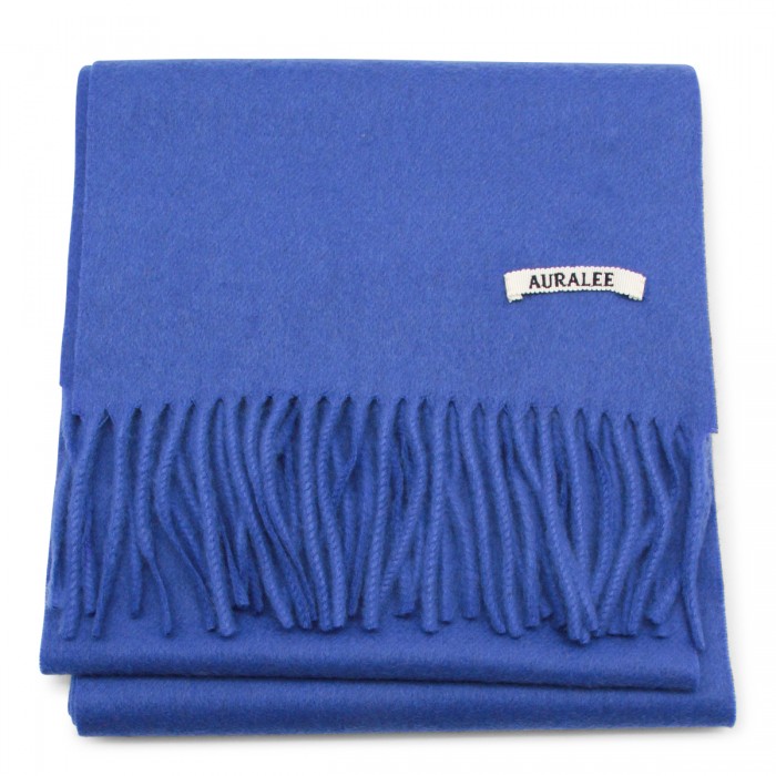 ROYAL BLUE CASHMERE SCARF