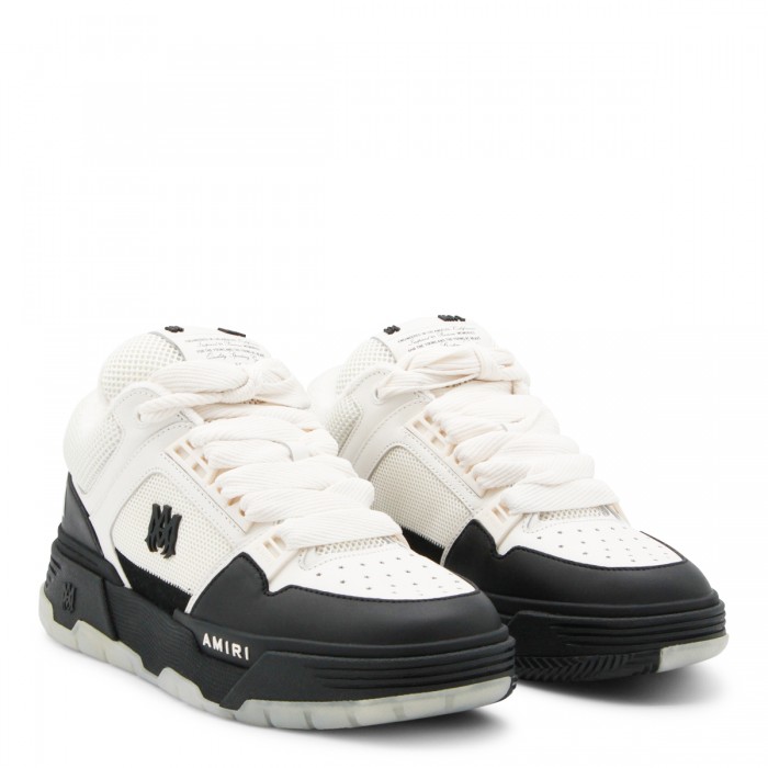 WHITE AND BLACK LEATHER... 2