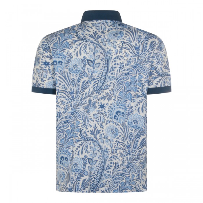 LIGHT BLUE COTTON POLO SHIRTS 2