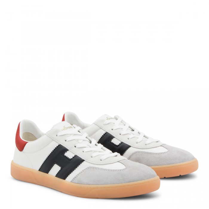 WHITE LEATHER SNEAKERS 2