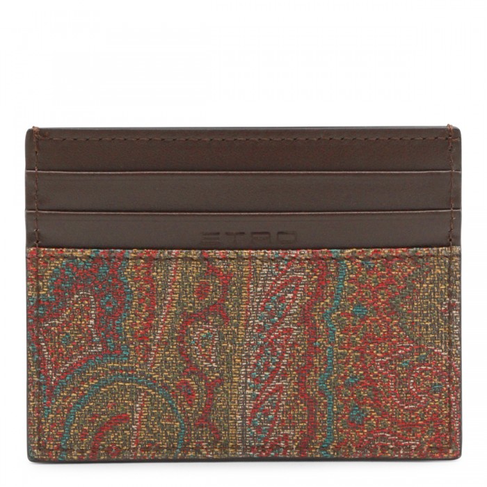 BROWN CARD HOLDER