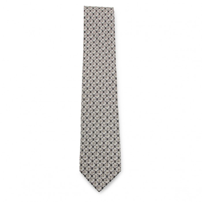 BLACK SILK TIE