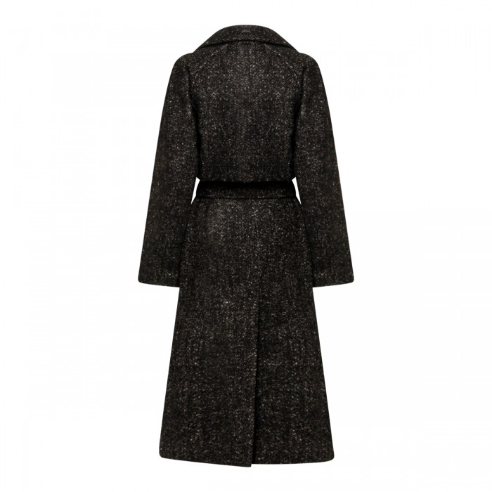 BLACK WOOL MACARIA COAT 2