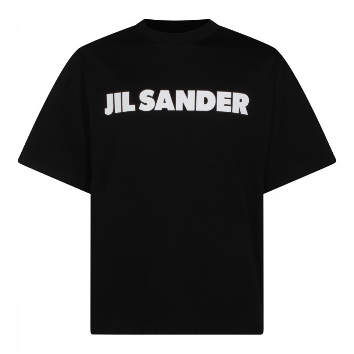 BLACK COTTON T-SHIRT