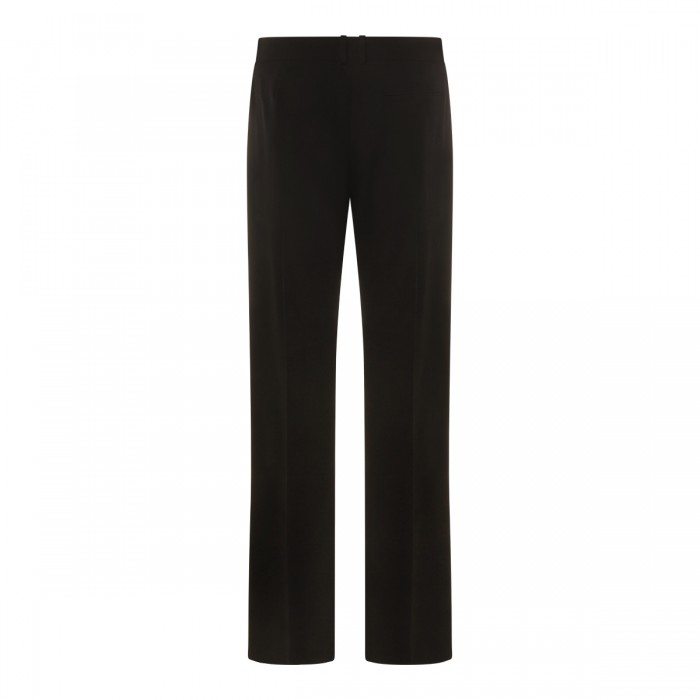 BLACK WOOL PANTS 2