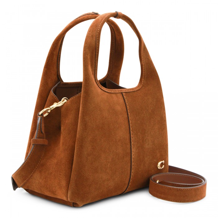 BROWN SUEDE LANA SHOULDER... 2