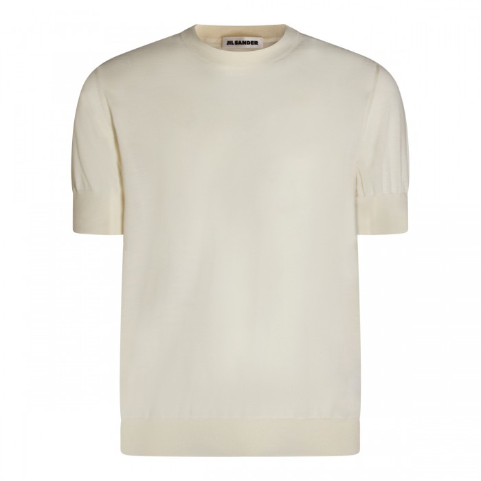 WHITE COTTON T-SHIRT