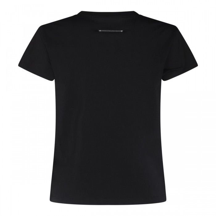BLACK COTTON T-SHIRT 2