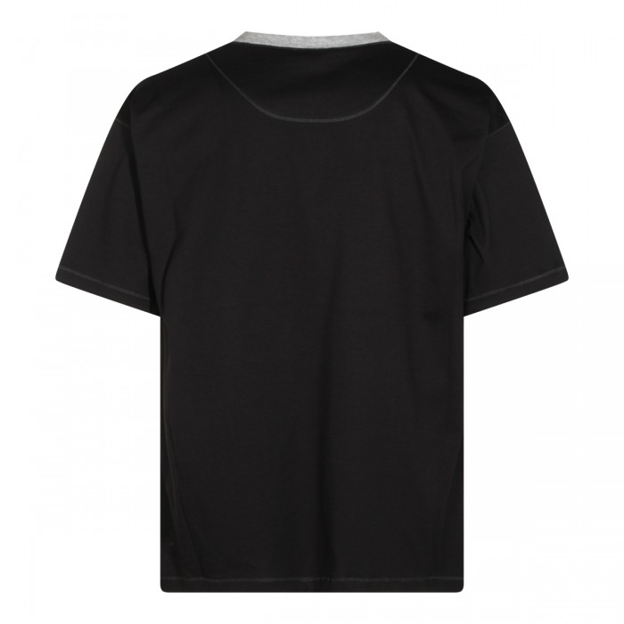 BLACK COTTON T-SHIRT 2