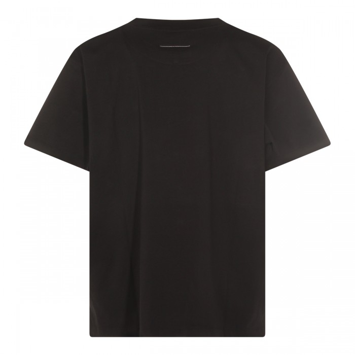 BLACK COTTON T-SHIRT 2