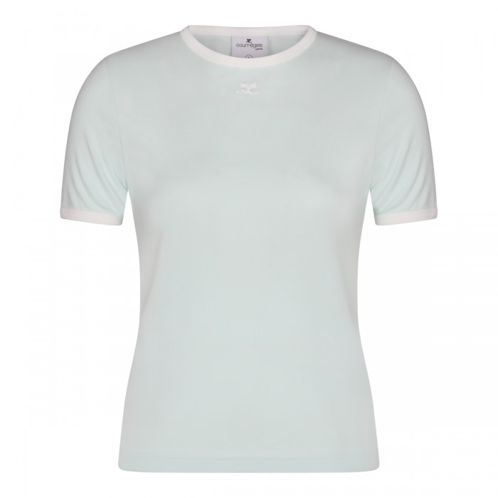 LIGHT MINT COTTON T-SHIRT