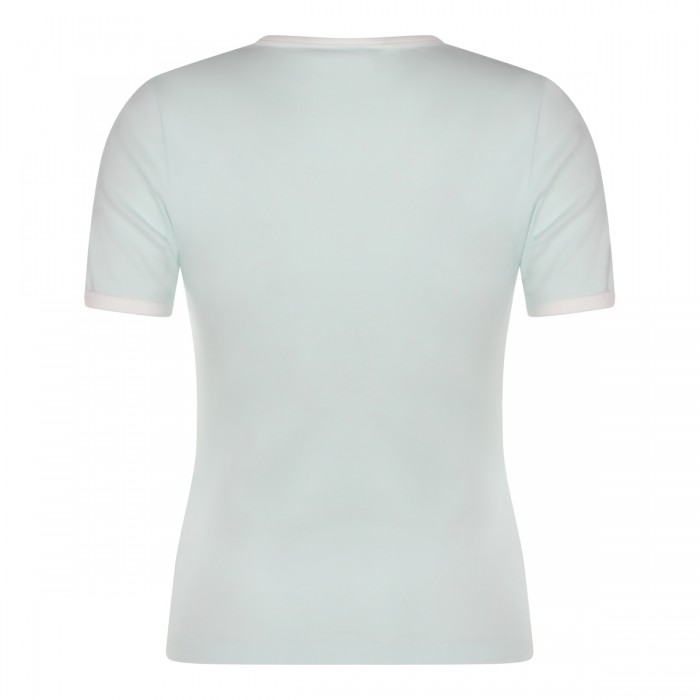 LIGHT MINT COTTON T-SHIRT 2