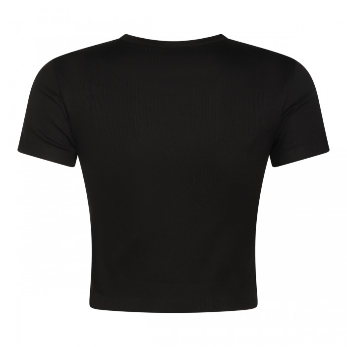 BLACK COTTON T-SHIRT 2