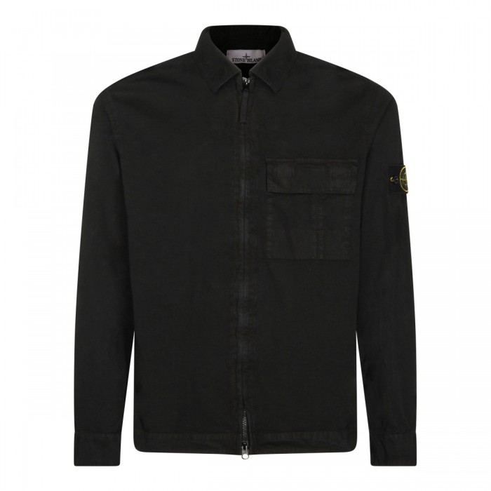BLACK COTTON SHIRT