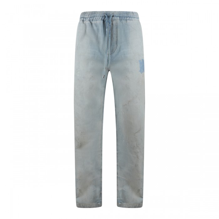 LIGHT BLUE COTTON JEANS