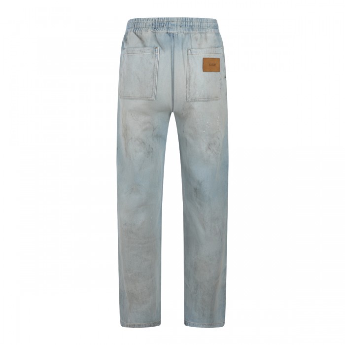 LIGHT BLUE COTTON JEANS 2