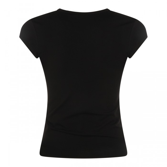 BLACK COTTON T-SHIRT 2