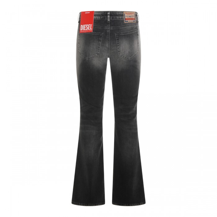 BLACK COTTON JEANS 2